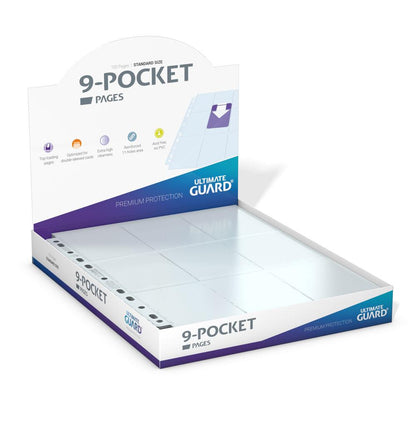 Ultimate Guard 9-Pocket Pages (100) Classeurs & feuilles pour cartes