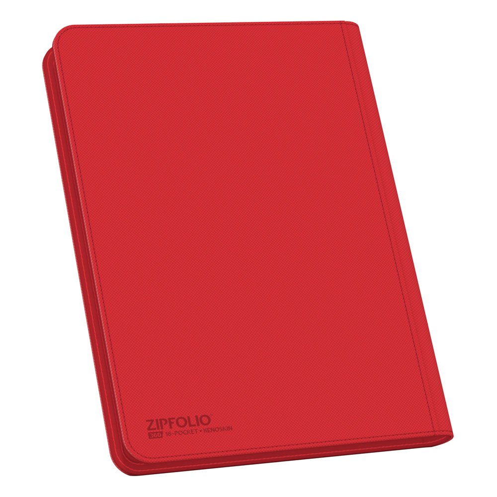 Ultimate Guard Zipfolio 360 - 18-Pocket XenoSkin Rouge