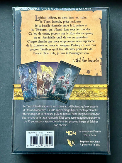 VAMPYRIA - LE TAROT INTERDIT - NOUVELLE EDITION