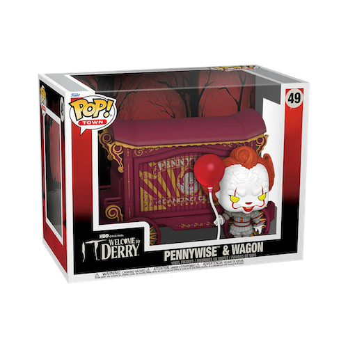 WELCOME TO DERRY - POP TOWN N° 49 - Pennywise & Wagon