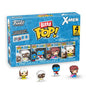 X-MEN - Bitty Pop 4 Pack 2.5cm - Gambit avec Chase
