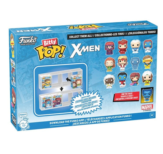 X-MEN - Bitty Pop 4 Pack 2.5cm - Jean Grey avec Chase