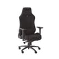 X ROCKER - CHAISE DE BUREAU EN TISSU MESSINA NOIRE