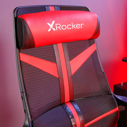 X ROCKER - CHAISE DE JEU COMPACTE HELIX ROUGE