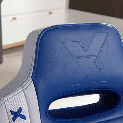 X ROCKER - HYDRA 2.0 FLOOR ROCKER GAMING CHAIR BLUE