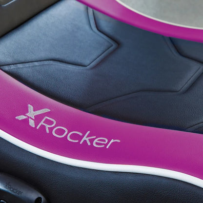 X ROCKER - SHADOW 2.0 STEREO AUDIO GAMING FLOOR ROCKER PURPLE