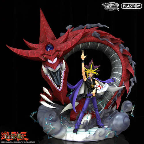YU-GI-OH - Yami Yugi & Slifer - Statuette 51cm