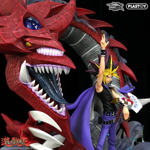 YU-GI-OH - Yami Yugi & Slifer - Statuette 51cm