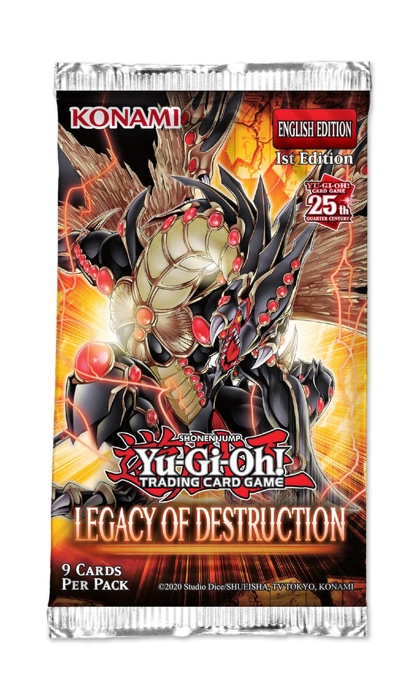 YU-GI-OH! JCC - DISPLAY DE PACK DE BOOSTER LEGACY OF DESTRUCTION FR (24 BOOSTERS)