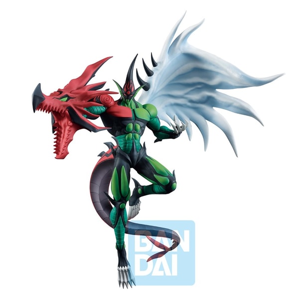 YU GI OH! SERIES ICHIBANSHO - WORD JE HERINNERINGEN WAKKER - E·HERO FLAME WINGMAN STANDBEELD 18CM