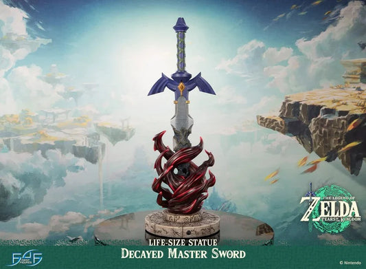 ZELDA TEARS OF THE KINGDOM - Decayed Master Sword - Statuette 1/1 71cm PRECO > 19/01/26