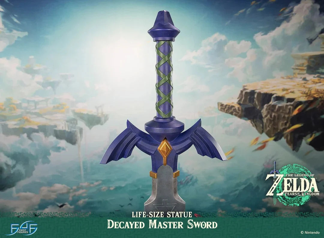 ZELDA TEARS OF THE KINGDOM - Decayed Master Sword - Statuette 1/1 71cm PRECO > 19/01/26