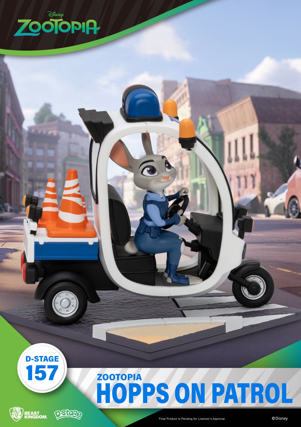 ZOOTOPIE 2 - Hopps on Patrol - Diorama D-Stage 11.2cm