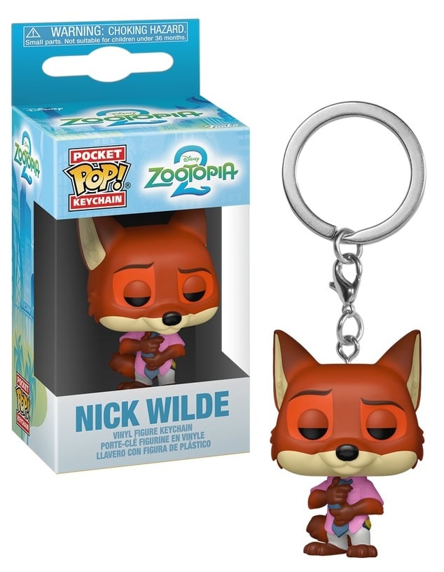 ZOOTOPIE 2 - Pocket Pop Keychain - Nick Wilde