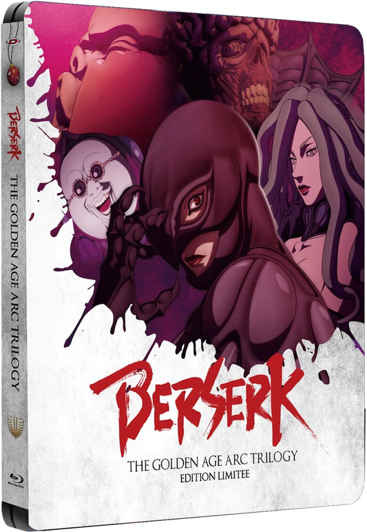 Berserk: The Golden Age - 3 films - SteelBook Edition - Blu-ray + dvd