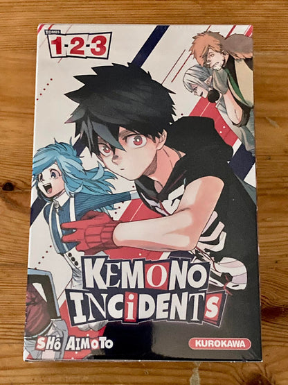 COFFRET - KEMONO INCIDENTS - TOMES 1-2-3