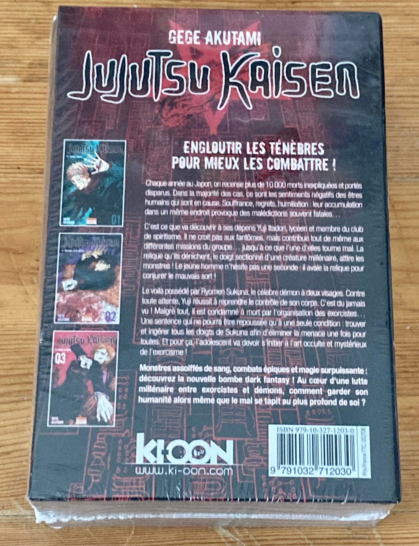 JUJUTSU KAISEN VOL. 1 to 3