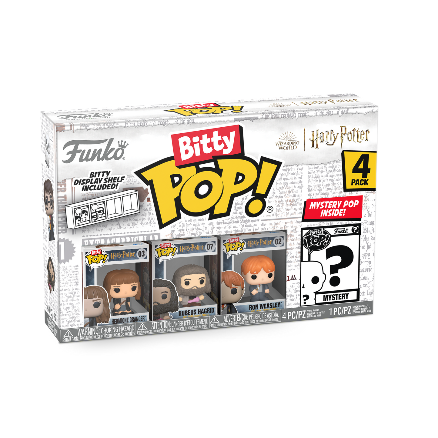 Funko Bitty Pop! 4-pack: Harry Potter - Hermelien Griffel