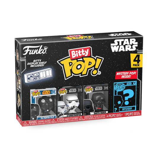 Funko Bitty Pop! 4-Pack: Star Wars - Darth Vader PRECO