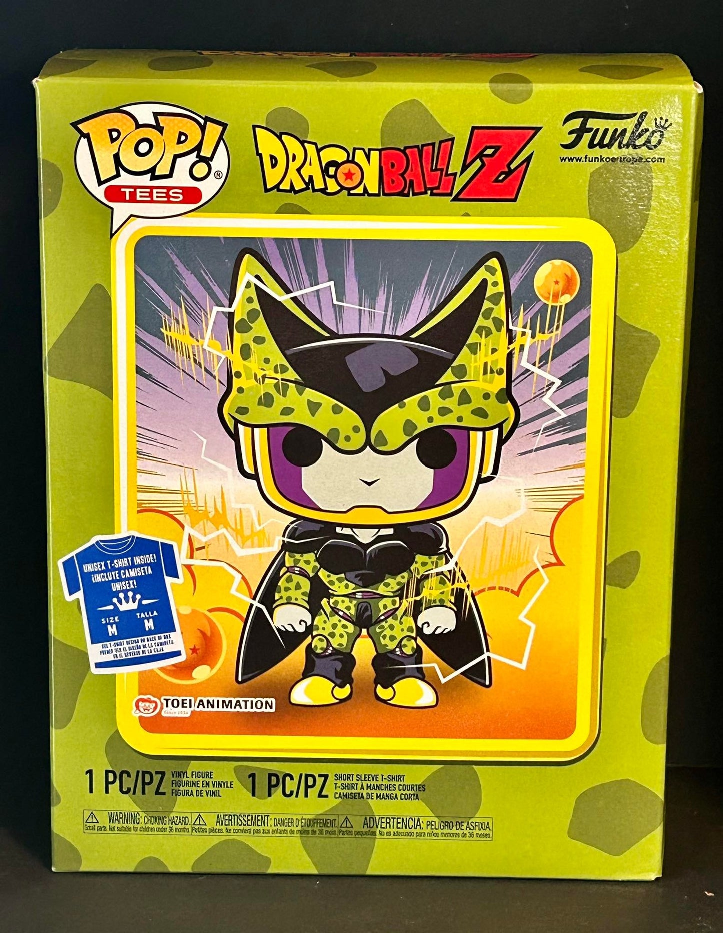 Funko Pop! & Tee: Dragon Ball Z: Perfect Cell - Taille M