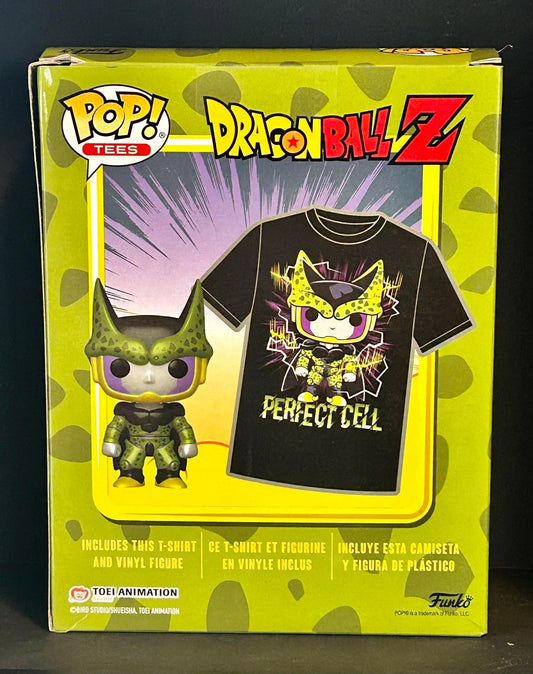 Funko pop! &amp; Tee: Dragon Ball Z: Perfect Cell - Maat M