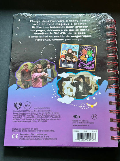 HARRY POTTER - MON LIVRE A GRATTER # LES SECRETS DE POUDLARD (NOUVELLE EDITION)