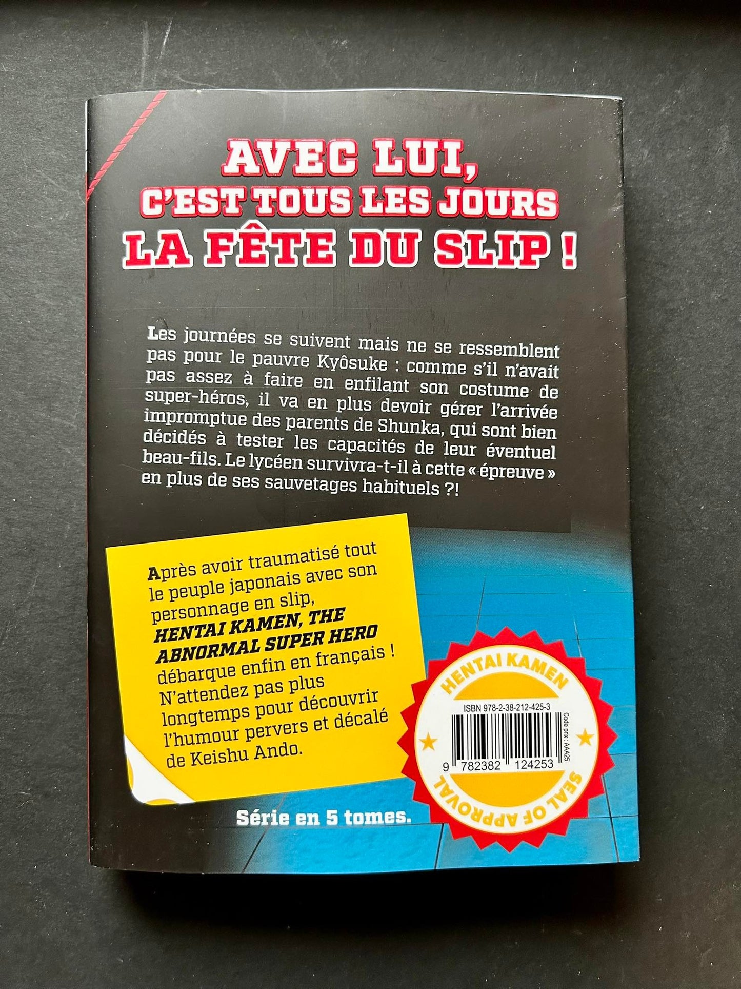 HENTAI KAMEN, THE ABNORMAL SUPERHERO - TOME 3 (VF)