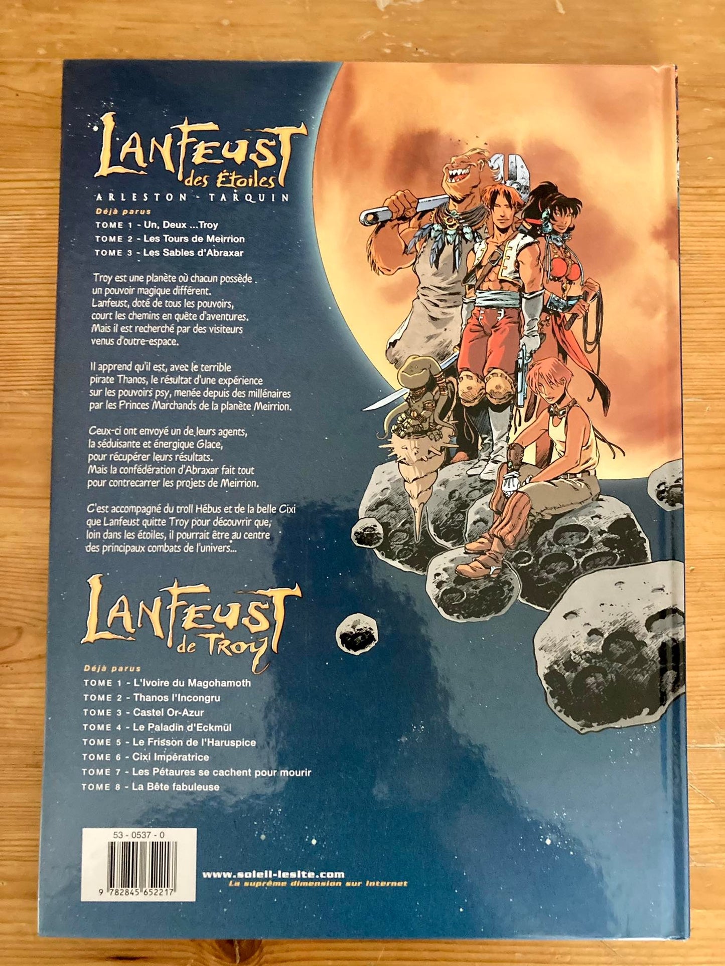 Lanfeust of the stars, volume 1: one, two ... troy