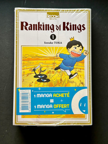 PACK OFFRE DECOUVERTE RANKING OF KINGS T01 & T02