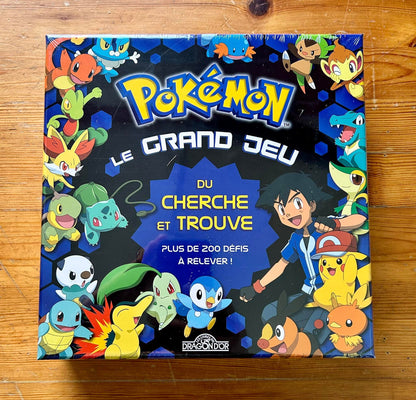 POKEMON - LE GRAND JEU DU CHERCHE ET TROUVE