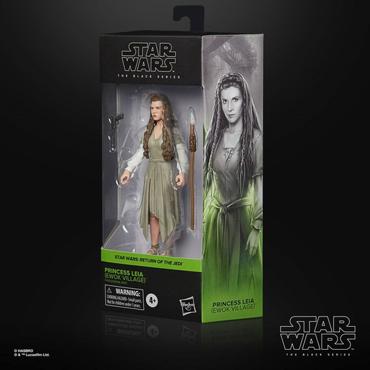 Star Wars The Black Series - Princess Leia (Ewok Village) Actiefiguur 15cm