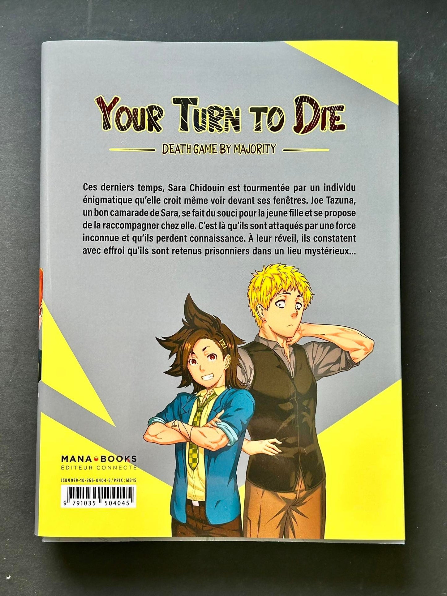 YOUR TURN TO DIE T01