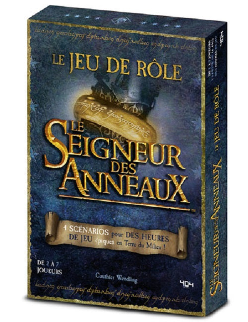 LE SEIGNEUR DES ANNEAUX - LE JEU DE ROLE OFFICIEL