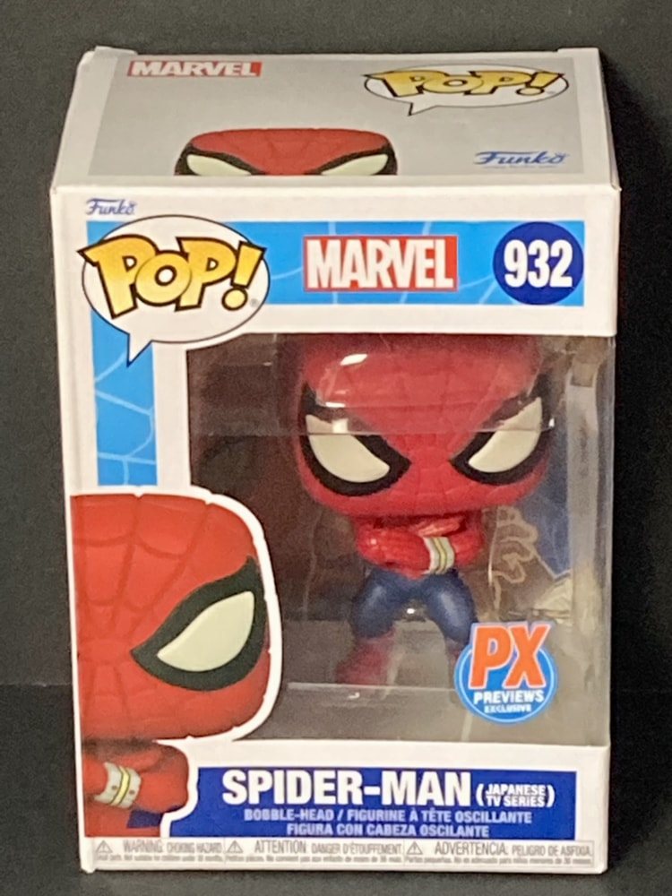 Marvel Comics #932 Spider-Man (Japanese TV Series) Pop Figure